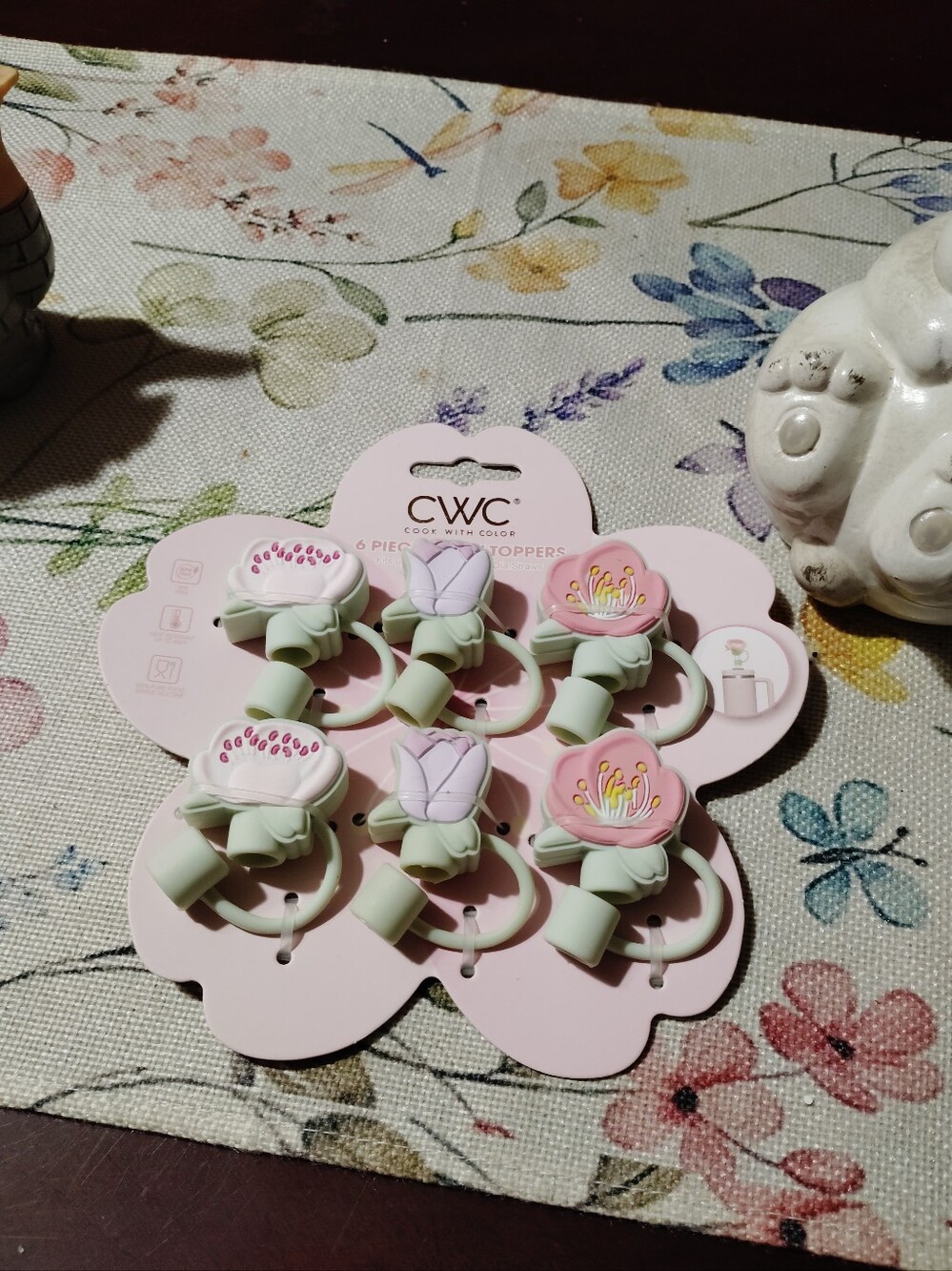 CWC 6-piece straw topper set - Picture 7 of 10